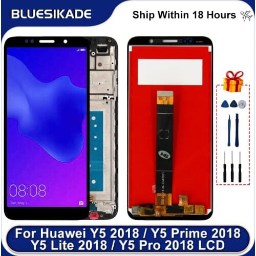 5.45" For HUAWEI Y5 Lite 2018 LCD Display DRA-LX5 Touch Screen Digitizer Assembly Y5 Prime Y5Pro 2018 LCD Replacement Parts