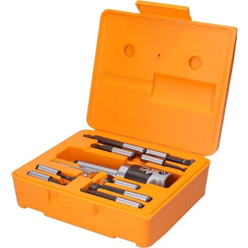 2inch Boring Heads MT3 Shank Holder Set with 1/2inch Carbide Boring Bar for Manufacturing and Milling Workpiece