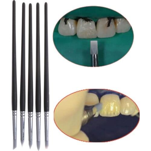 5pcs Clay Carving Sculpture Silicone Pen Tool Pottery Ceramic Clay Art Craft Supply Modeling Sculpting Tools For Artist