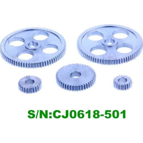 Free shipping S/N CJ0618-501 5pcs mini lathe gears , Household small lathe, metal ge Metal Cutting Machine gears lathe gears