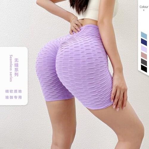 Seamless Yoga Shorts Women Tight Pants High Waist Stretch Sports Leggings GYM Yoga Short Pants Workout Shorts Running Shorts
