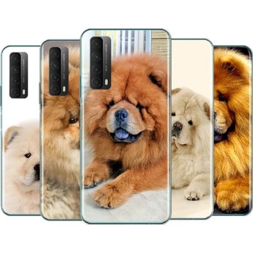 Cute Chow Chow dog For Huawei Y9S Y6S Y8S Y9A Y7A Y8P Y7P Y5P Y6P Y7 Y6 Y5 Pro Prime 2020 2019 2018 2017 Phone Case Cover