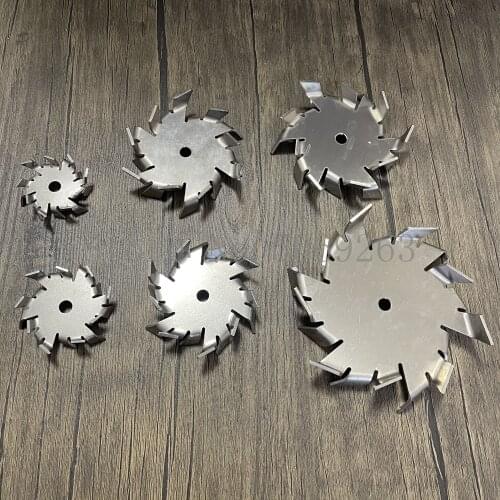 1pc used in laboratory 304 stainless steel Sawtooth dispersing disc, Suitable for mixing high viscosity material stirring plate