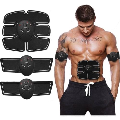 Electric Muscle Stimulator EMS Wireless Buttocks Hip Trainer Abdominal ABS Stimulator Body Slimming Massager Fitness Equipment