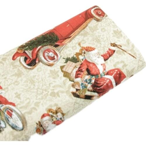 Brand New Vintage Dressing Women Printed Cotton Fabric 003 Fabric Patchwork for Cloth Dress Party Home Decor