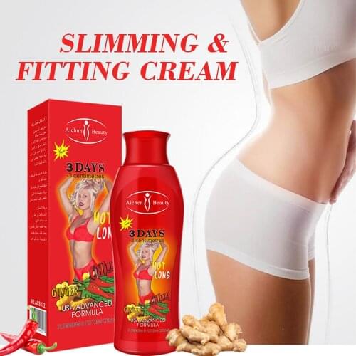 200ml Slimming Cream Fat Burning Ginger Body Cream Belly Slimming Gel Fitness Fat Burner Fast Weight Loss Anti-Cellulite Cream