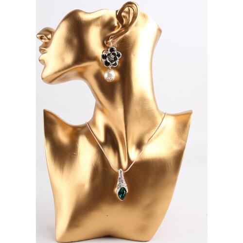 Fashion Style Eardrop Necklace Holder Earring Display Mannequin On Promotion