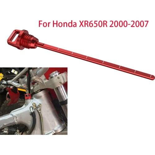 NICECNC Engine Oil Dipstick Stick Plug Cap For Honda XR650R XR 650R 650 R 2000-2007 2006 2005 2004 2003 2002 2001 Motorcycle
