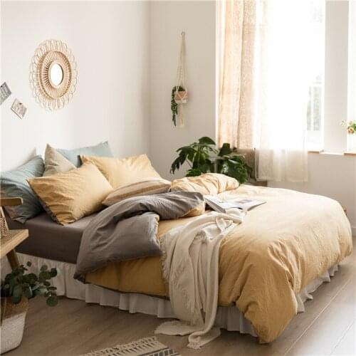 Nordic Double Bedding Sets Cotton Luxury Queen Size Four Seasons Sloth Bedding Sets Modern Bedroom Sabanas Home Textile DG50BS