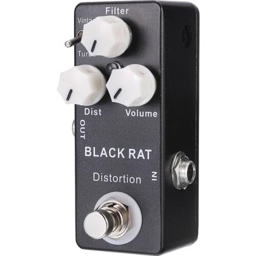 New 1pcs Metal Distortion Guitar Effect Pedal Two Model Distortion High Quality Guitar Parts Accessories