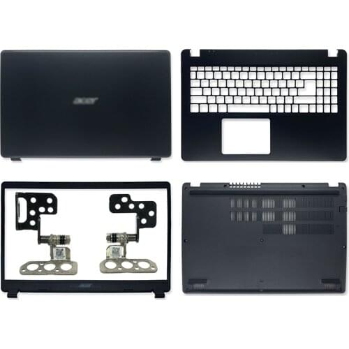 New For Acer Aspire 3 A315-42 A315-42G A315-54 A315-54K N19C1 Laptop LCD Back Cover/Front Bezel/LCD Hinges Black