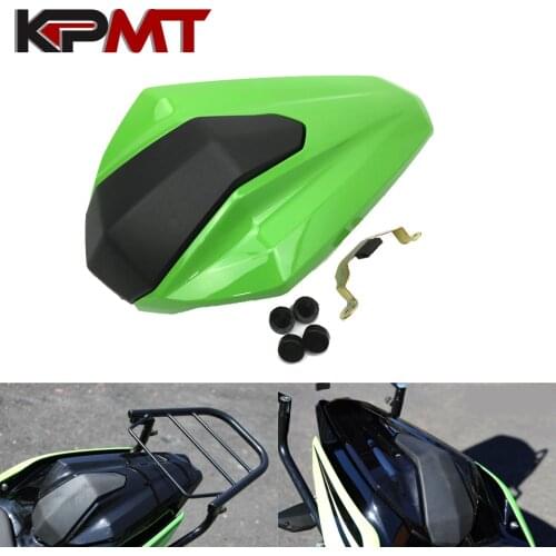 For Kawasaki Ninja 400 NINJA400 2018 2019 Motorcycle Rear Pillion Green Passenger Cowl Seat Back Cover Fairing Part