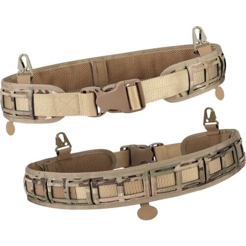 Tactical Belt Men Quick Release Adjustable Nylon 1000D Cummerbunds Fastening Waist Belt for Army Hunting Outdoor Sport CS Games