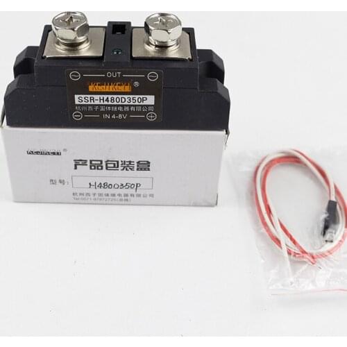 Industrial grade solid state relay SSR-H480D350P can replace Hangzhou Xizi high power relay 350A
