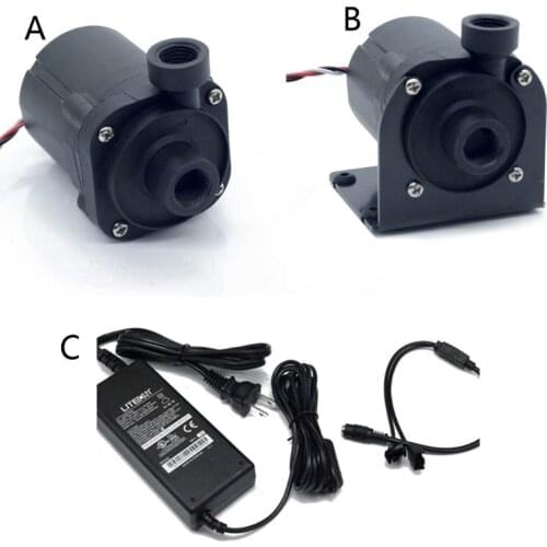 SC600 12V 10W DC Water Pump 600 L/H Water Pump Damping Ceramic Shaft Core B85A