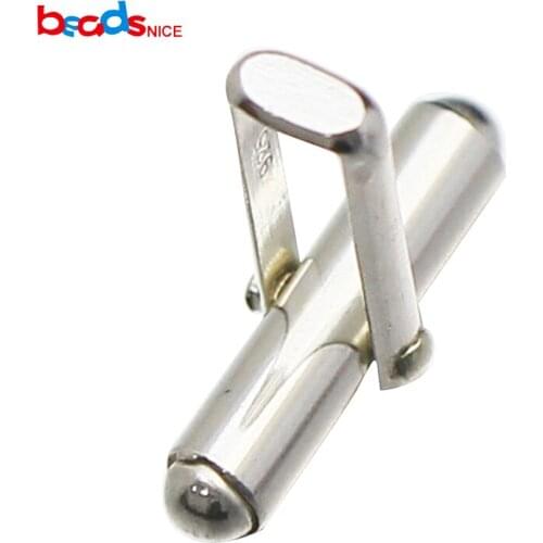 Beadsnice 925 sterling silver handmake cufflink engraved cufflink wedding gift for groom ID36479