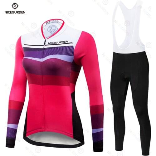 Women Cycling Jersey Suit Lady Bicycle Long Sleeve Jacket Tops MTB Female Bike Training Sweatshirt Mountain bike Cycling Jersey