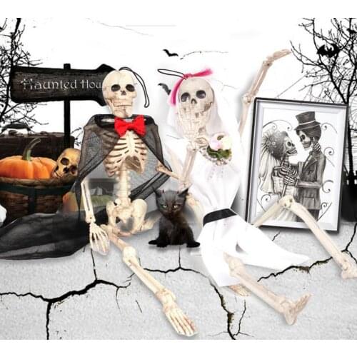 40 CM Poseable Full Life Size Halloween Decoration Party Prop New New Hot Halloween Poseable Full Life
