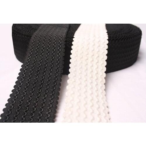 5m Elastic Lace Hair Band Lace Trim Ribbon Fabric DIY Handmade Clothing Sewing Accessories Trousers Elastic Ribbon Waistband