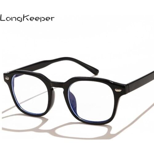 Anti Blue Light Blocking Glasses Frame For Men Women Gaming Optical Eyewear PC Frame Clear Lens Eyeglasses Spectacles Oculos