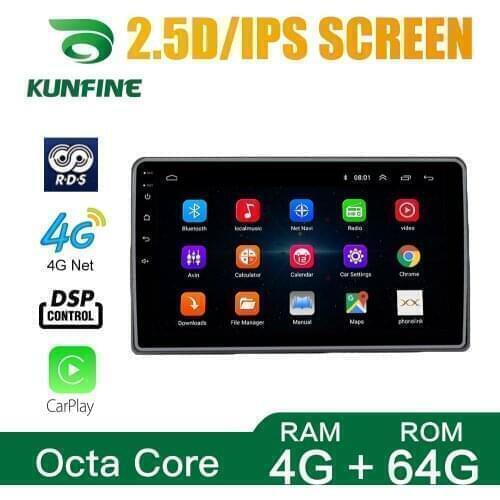 Octa Core Android10.0 Car DVD GPS Navigation Player Deckless Car Stereo for Suzuki RITZ Radio Wifi Bluetooth