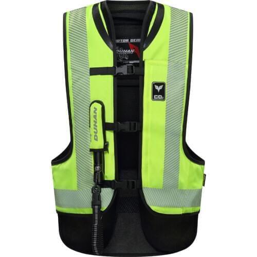 DUHAN Motorcycle Air-bag Vest Moto Racing Professional Advanced Air Bag System Motocross Protective Airbag Gear