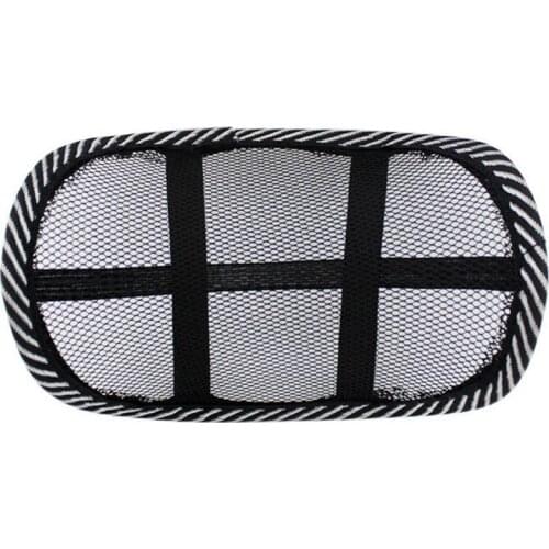 Breathable Mesh Cloth Auto Car Seat Mount Pillow Cushion Neck Proect Pain Relief