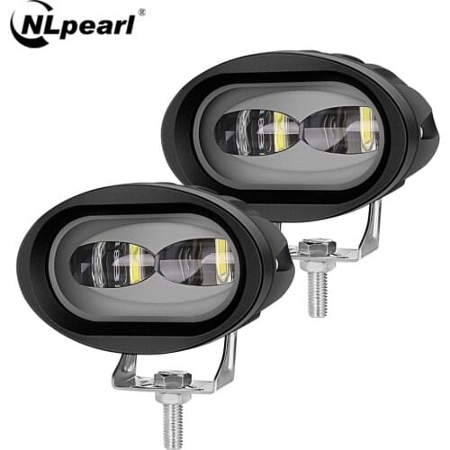 NLpearl 12V 24V LED Headlights Spotlight For Offroad Truck Car Tractor Trailer SUV ATV Auto Motorcycle Driving Lights Fog Lamp