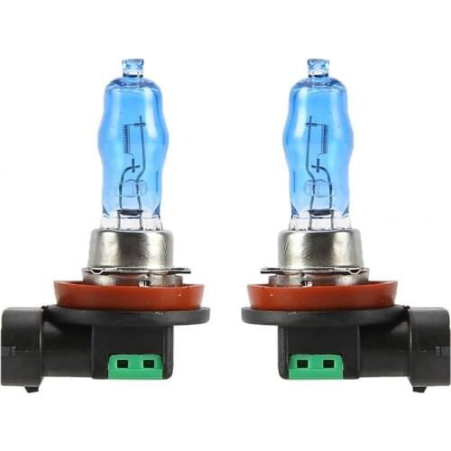 2Pcs H11 12V 100W 6000K Halogen Lights Super Bright White Car Headlight Bulb for Automobiles Trucks Vehicles Автомобильные лампы