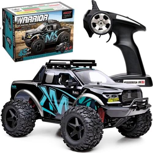 BG1525 1/10 RC Car 2.4G 4WD PF150 High Speed 45km/h Off-Road Trucks IPX4 Waterproof Proportional Control Car for Children Toys