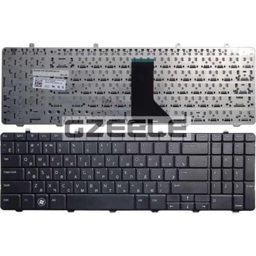 GZEELE Laptop Keyboard for Dell Inspiron 1564 I1564 1564D P08F NSK-DR0SQ 0R 9Z.N4BSQ.00R 0K54RF V110546AS CN-0K54RF RU RUSSIAN