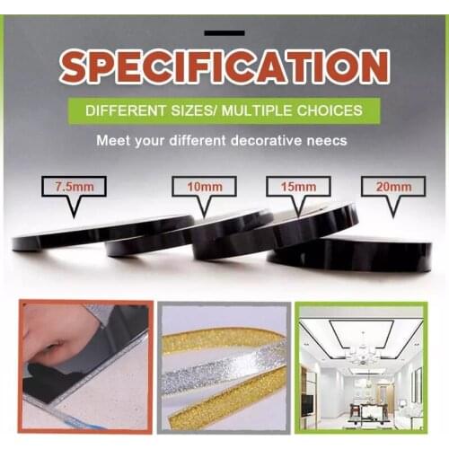 Mildews-proof Self-adhesive Beauty Edge Sink Kitchen Sealing Tape Caulk Strip Self Adhesive Waterproof Stickers J2Y