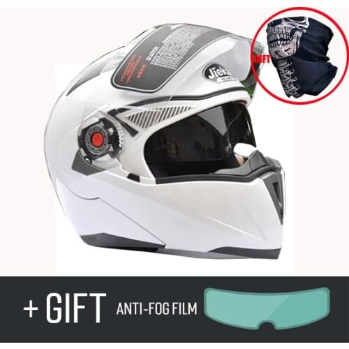 Jeikai Motorcycle Anti Fog Helmets Racing Motorbike cycling Helmet Electromotive Casco Moto Unisex DOT ECE Helmets 105