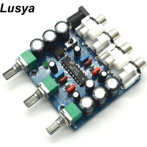XR1075 TDA7850 Duel Channel Preamplifier Audio Tone Board BBE Preamp for Car Tone Board G3-006