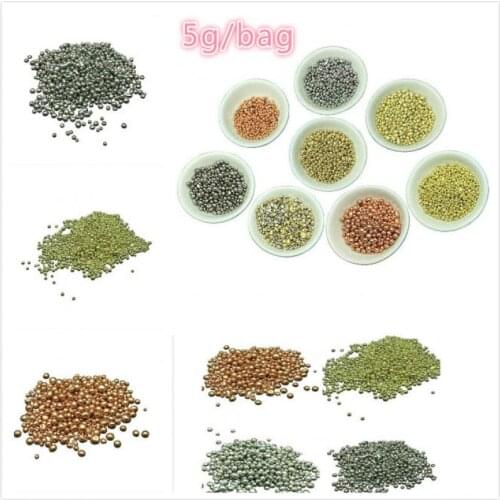 Rose Red/White/Sliver/Gold Beads for A Variety of Soft/Hard/Gold/Silver Alloy Jewelry Mending Beads/Processing Tools Accessories