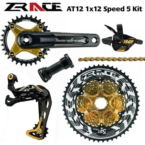 ZRACE x LTWOO AT12 12 Speed Crankset + Shifter + Rear Derailleur 12s + Alpha Cassette 52T / Chainring + Chain, EAGLE GX
