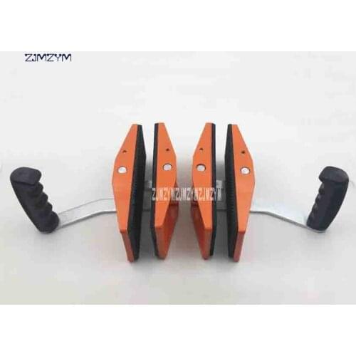 1 Pair Single-handed Glass Handling Clip High Quality Single Handle Porterage Clip For Glass, Stone, Ceramic Plate 4-20mm
