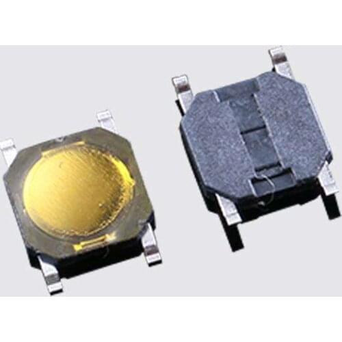 1000pcs Waterproof switch 4x4x0.8mm Tact Switch SMT SMD Tactile Membrane Switch PUSH Button SPST-NO 4*4*0.8