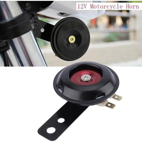 12V 105DB Universal Scooter Moped Motorcycle Electric Loud Air Horn Klaxon Siren
