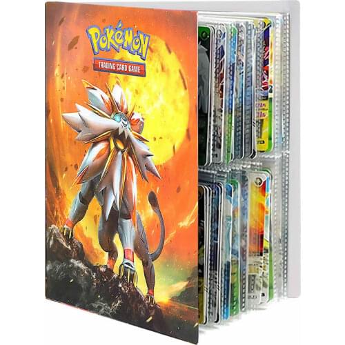 240Pcs Pokemon Cards Album Book PokéMon Anime Child Trainer Map Card Collectible Holder Folder Game Cards Binder Kids Toys Gift