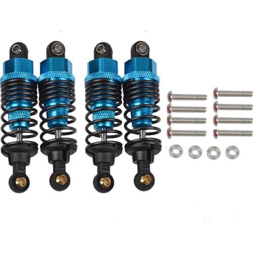 4pcs Aluminum Alloy TT-01 Shock Absorber Set for Tamiya TT01 TT02 Upgrade Parts