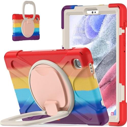 8.7'' Shockproof for Samsung tab A 7 lite 8.7 2021 T220 T225 Kids Case 360 Rotation Handle for Samsung A7 lite T220 Child Cover