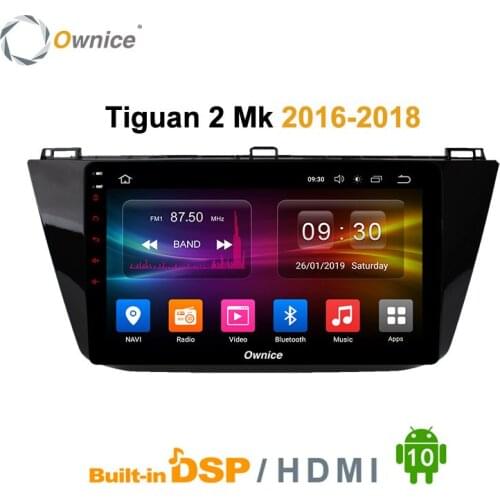 Ownice 2din Car Radio Android 10.0 Multimedia Car Video Player for Volkswagen Tiguan 2 Mk 2016-2018 GPS Navigation Touch Screen