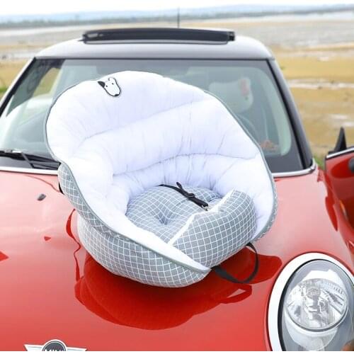 Car Pet Safety Mat Dog House Fixed Portable Seat Kennel Dual Purpose Dob Lathe Vehicle Pad Go Out Convenient Comfortable