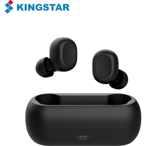 KINGSTAR T1C Bluetooth Wireless Headphones 3D Stereo Sound Earphones Sports Earbuds with Microphone Headsets for Xiaomi Redmi