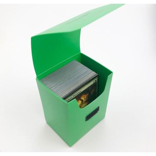 Black Lotus Portable 80 CARDS Deck Box Classic Color Board Games TCG Cards Deck Case for Magica The Cards /PKM/YGO/Gathering