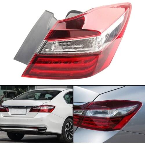 CITALL HO2805108 Right Side Outer Car Auto Rear Tail Light Brake Stop Lamp Fit For Honda Accord 2016 2017