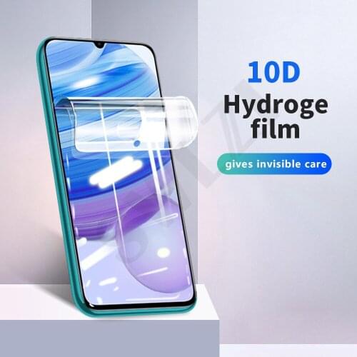 Soft full cover hydrogel film for Redmi note 7 8 10X pro 7S 8T 9 9S 9T 10 pro Max 10S screen protector Not Glass protective film
