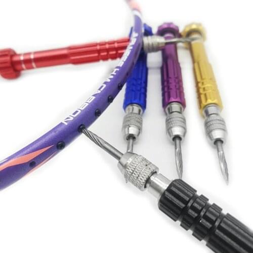 Badminton Grommet Remover Tennis Racket Stringer Badminton Racket Accessory Thread Turning Pin Stringing Tools