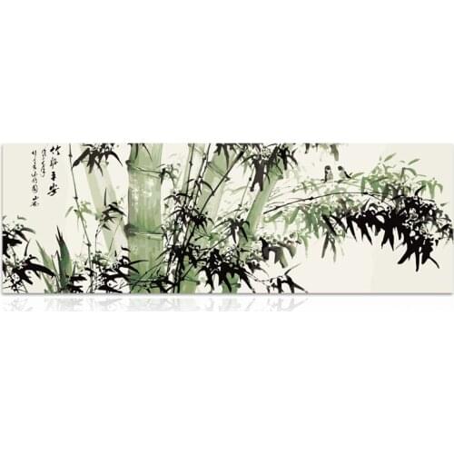 Jah-H037 Optional large size Max 140x420cm Frameless picture on wall paint by numbers diy oil painting by numbers Bamboo
